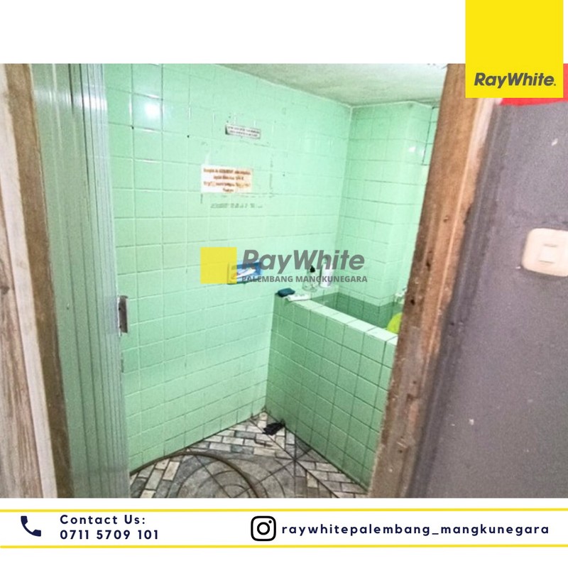 Disewakan Ruko di Jl. Veteran Kel. 20 Ilir D. I Kec. Ilir Tim. I, Kota Palembang
