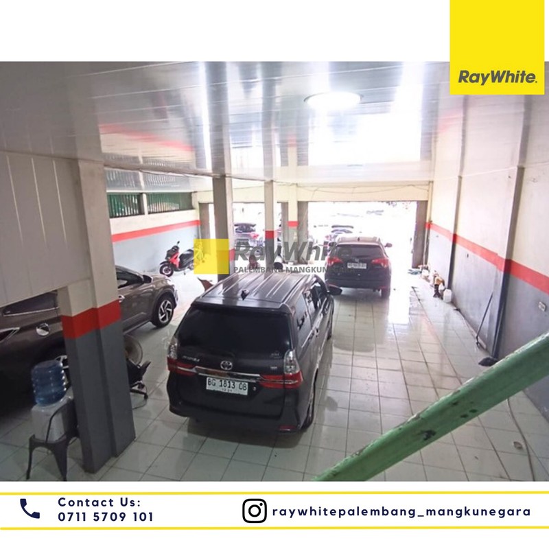 Disewakan Ruko di Jl. Veteran Kel. 20 Ilir D. I Kec. Ilir Tim. I, Kota Palembang