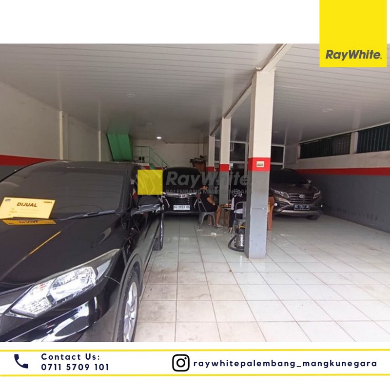 Disewakan Ruko di Jl. Veteran Kel. 20 Ilir D. I Kec. Ilir Tim. I, Kota Palembang