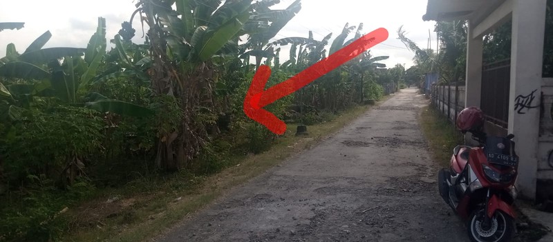 Tanah Kosong Siap Bangun Dekat RSUD Prambanan