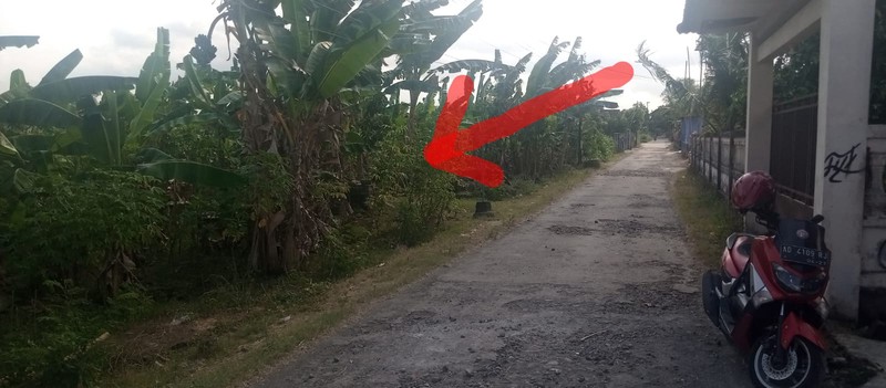 Tanah Kosong Siap Bangun Dekat RSUD Prambanan
