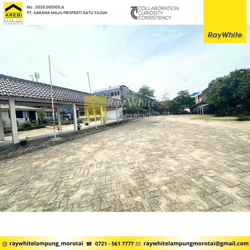 Dijual tanah dan bangunan murah