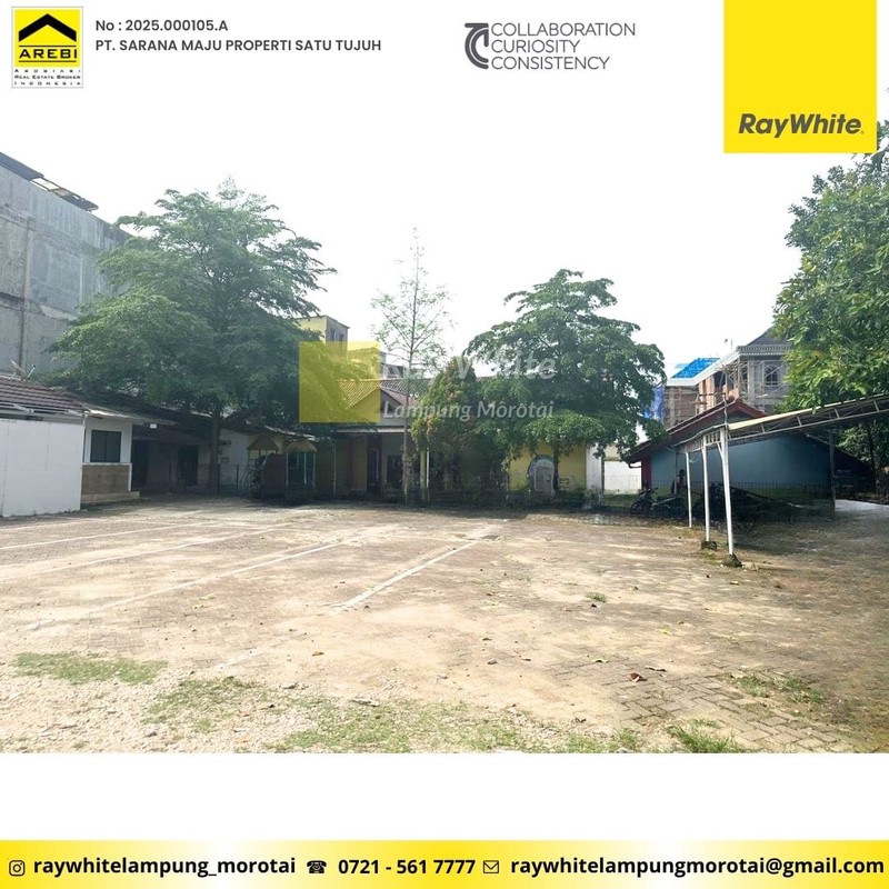 Dijual tanah dan bangunan murah