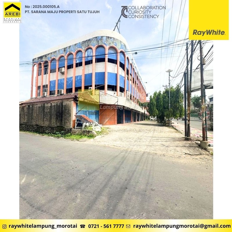 Dijual tanah dan bangunan murah