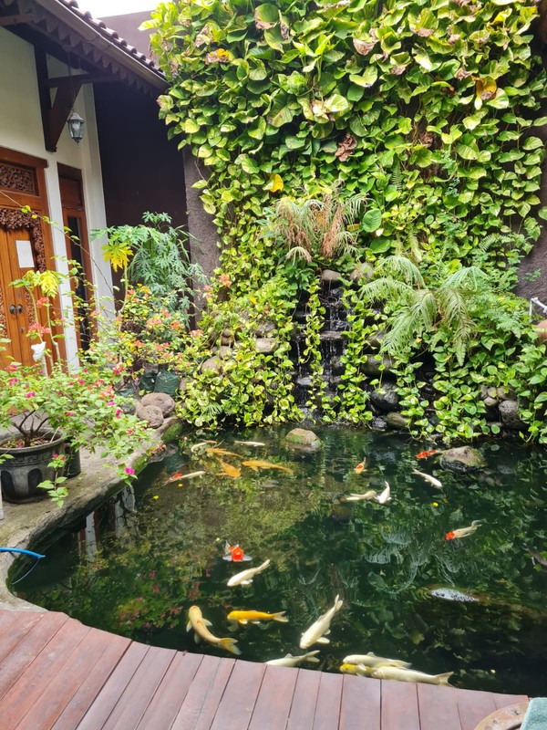 Dijual Rumah Citra Harmoni Sidoarjo - Bergaya Tradisional Joglo - Taman Asri - SHM - Lokasi Bagus - Parkiran Luas Masuk 3 Mobil