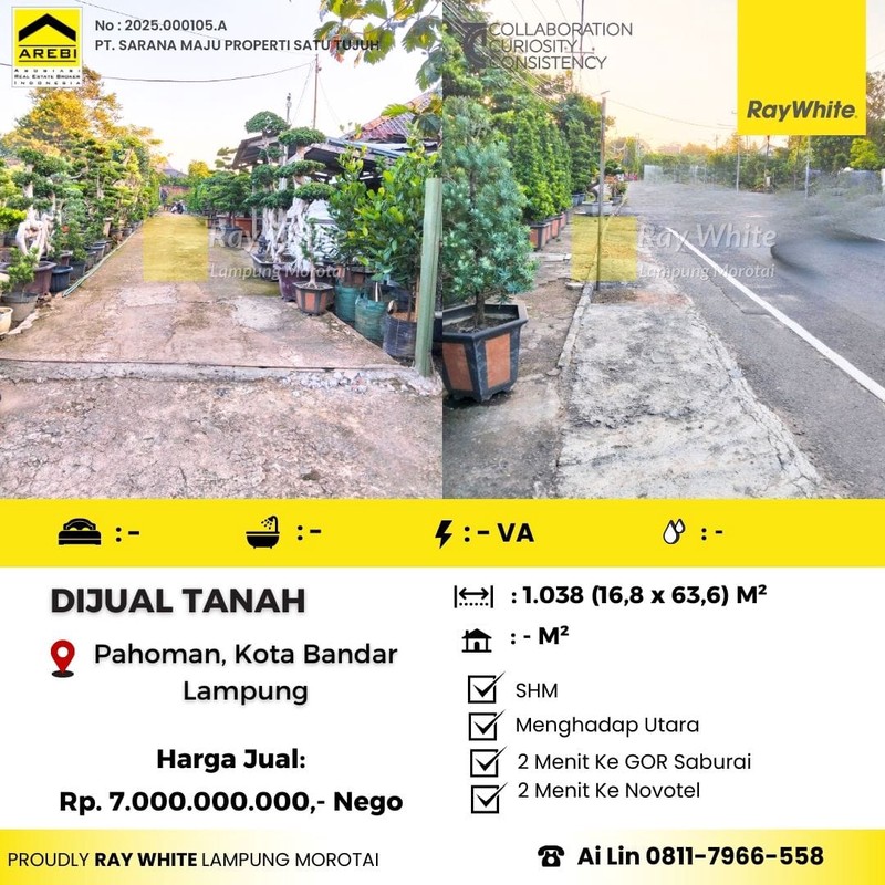 Dijual tanah murah di gatot subroto