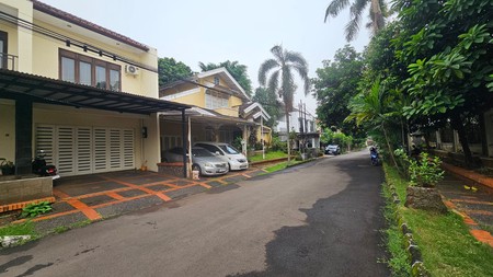 Bintaro jaya sektor 2 luas 1250 rumah hitung tanah dalam komplek