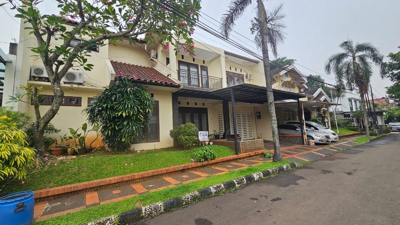 Bintaro jaya sektor 2 luas 1250 rumah hitung tanah dalam komplek