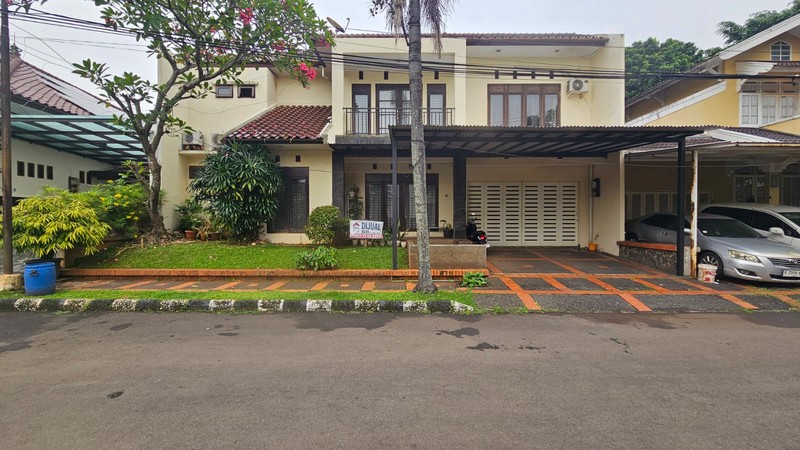 Bintaro jaya sektor 2 luas 1250 rumah hitung tanah dalam komplek