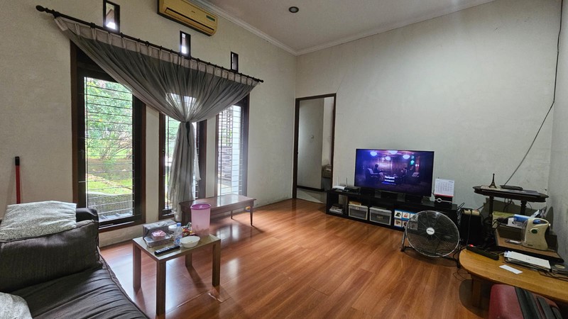 Bintaro jaya sektor 2 luas 1250 rumah hitung tanah dalam komplek