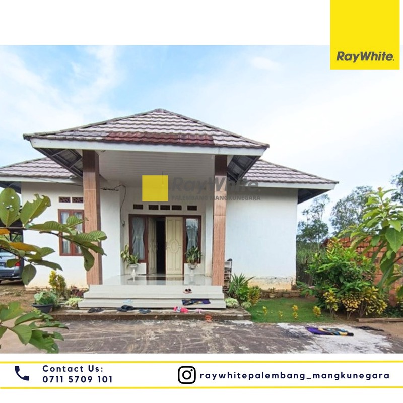 Dijual Tanah + Rumah di Jl. Tanjung Bubuk Kel. Bukit Baru Kec. Ilir Bar. I, Kota Palembang