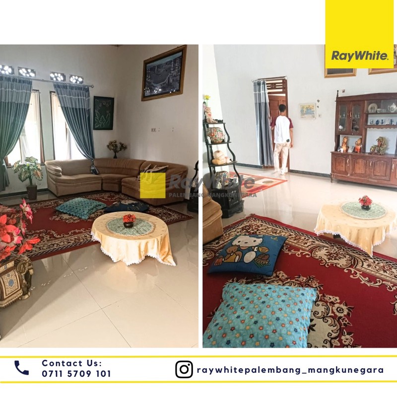 Dijual Tanah + Rumah di Jl. Tanjung Bubuk Kel. Bukit Baru Kec. Ilir Bar. I, Kota Palembang