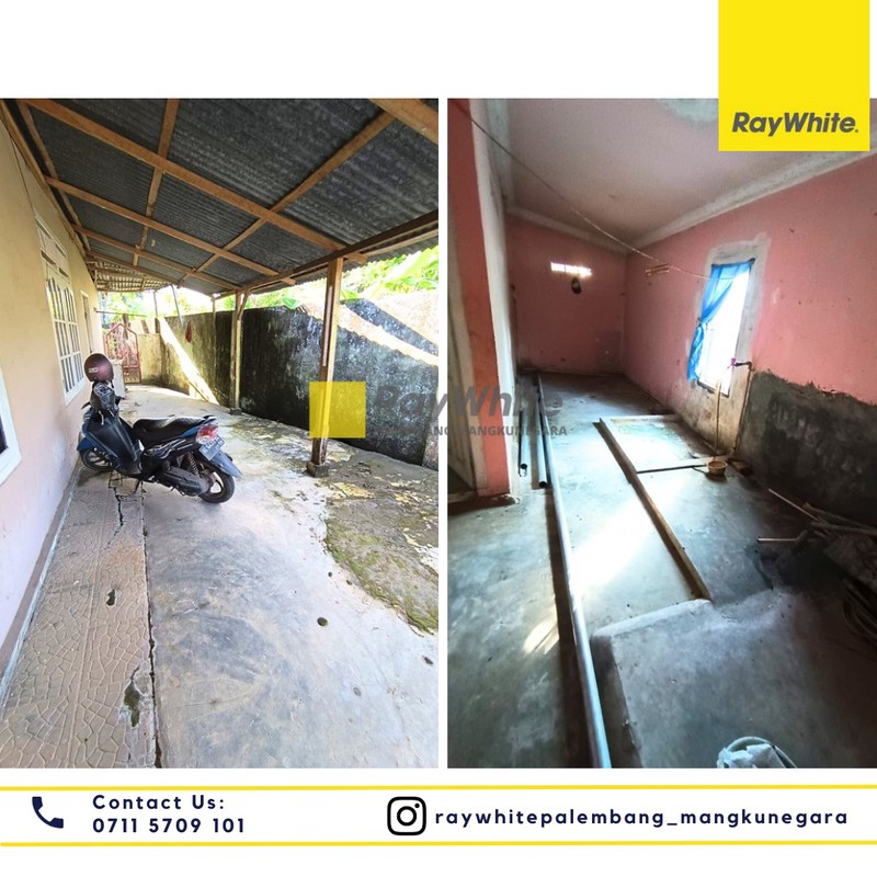 Disewakan Tanah + Rumah di Jl. Taqwa Mata Merah Lr. Bersama Kel. Sei Selincah, Kec. Kalidoni, Kota Palembang