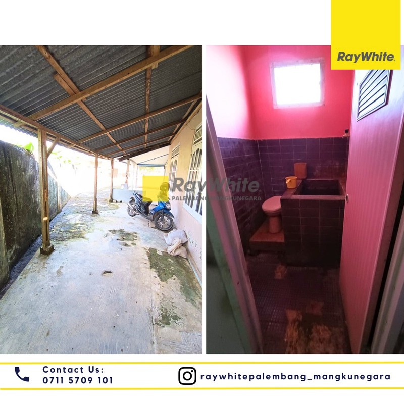 Disewakan Tanah + Rumah di Jl. Taqwa Mata Merah Lr. Bersama Kel. Sei Selincah, Kec. Kalidoni, Kota Palembang