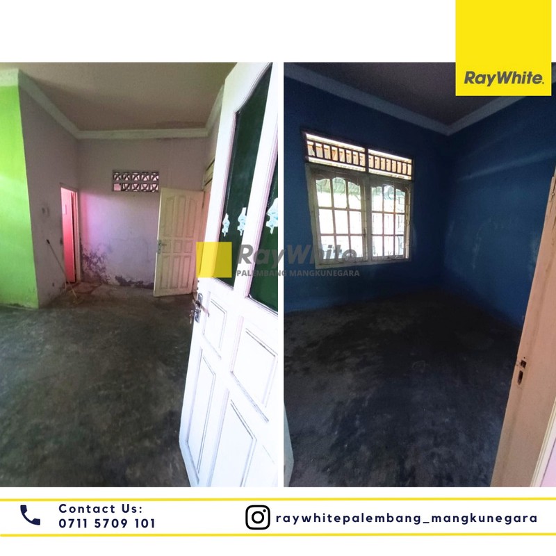 Disewakan Tanah + Rumah di Jl. Taqwa Mata Merah Lr. Bersama Kel. Sei Selincah, Kec. Kalidoni, Kota Palembang
