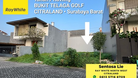 MURAH Dijual Tanah Kavling Bukit Telaga Golf Citraland TH1 - Hadap Timur dekat Patung Merlion 