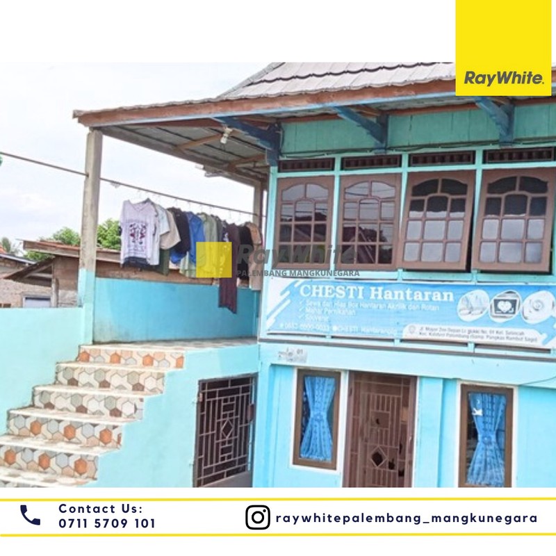 Disewakan Rumah di Jl. Mayor Zen Kel. Sei Selincah Kec. Kalidoni, Kota Palembang