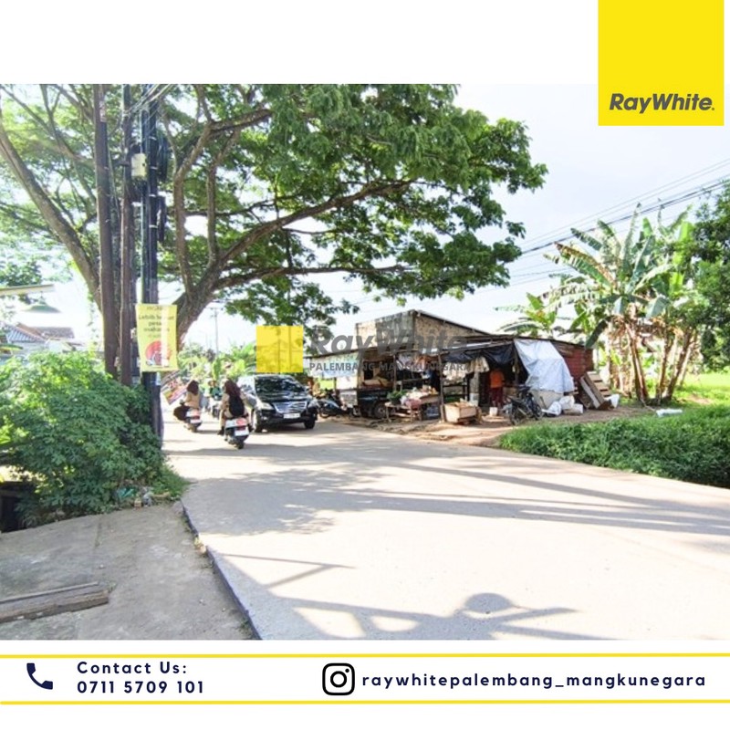 DIJUAL TANAH PINGGIR JALAN AREA SANGAT STRATEGIS