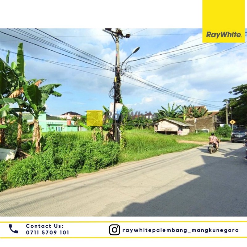 DIJUAL TANAH PINGGIR JALAN AREA SANGAT STRATEGIS