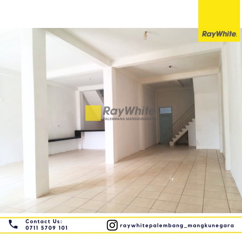 DISEWAKAN RUKO 2 PINTU 3 LANTAI Jl. Brigjen Hasan Kasim Kel. Bukit Sangkal, Kec. Kalidoni, Kota Pale