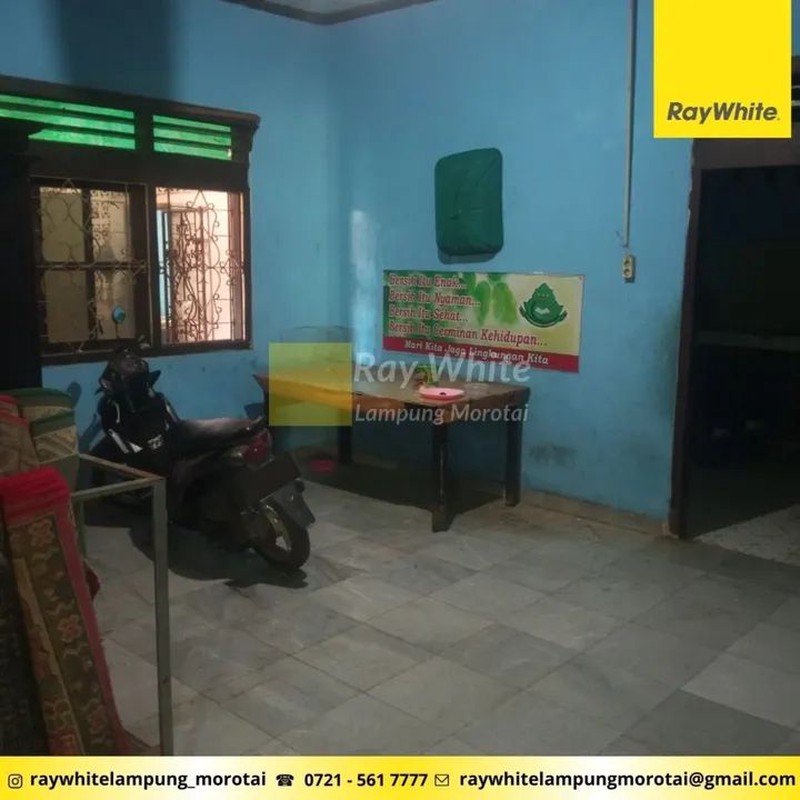 rumah way halim 565 m2 pinggir jalan utama