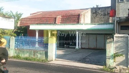 rumah way halim 565 m2 pinggir jalan utama