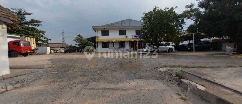 Dijual Gudang plus kantor luas 4200 di bypass soekarno hatta Campang, kedamaian sukabumi