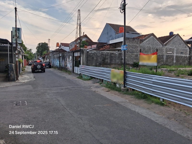 Tanah 655 Meter Persegi Dekat Hotel The Alana Malioboro Mantrijeron Yogyakarta