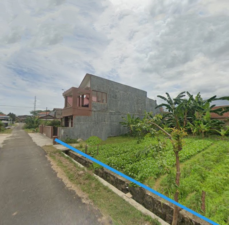 Tanah kosong Jln. Ryacudu perum Korpri Raya Sukarame Bandarlampung