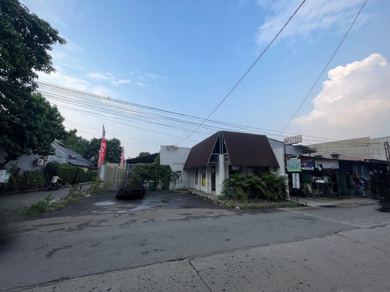 Ruko 1Lantai Ex Cafe dan Bengkel di Jln. Radar Auri - Cibubur