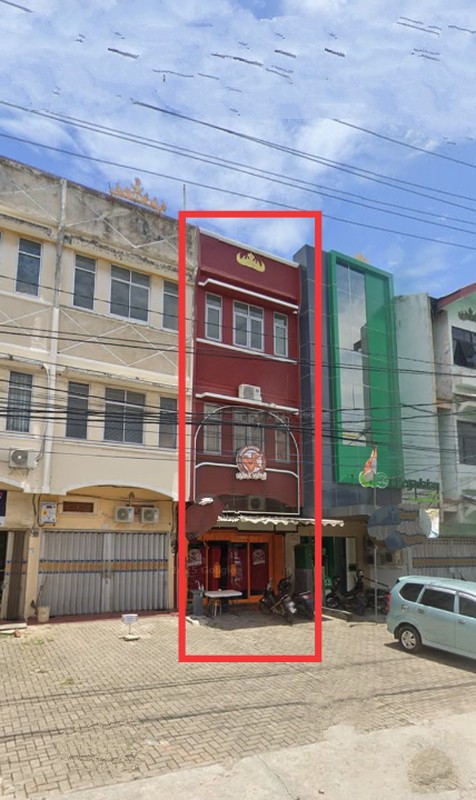 Ruko 3 lantai di Jln. Kartini Tanjung Karang Pusat, Bandar Lampung (Lampung)