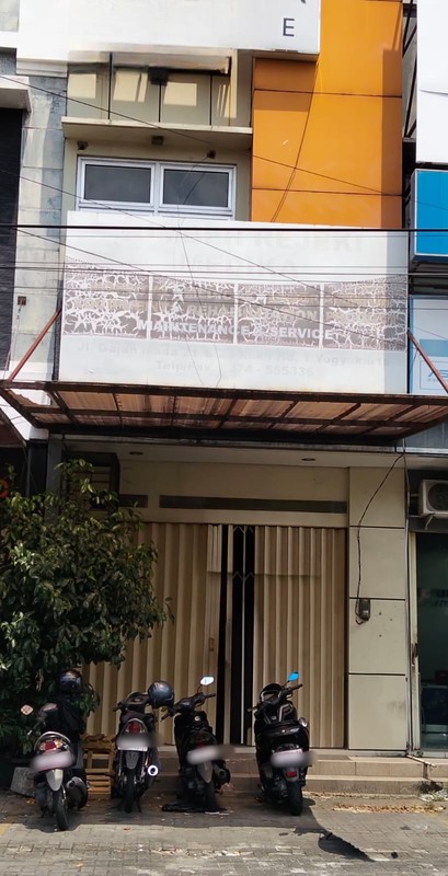 Ruko 2 Lantai Lokasi Strategis, Dipusat Kota Yogyakarta