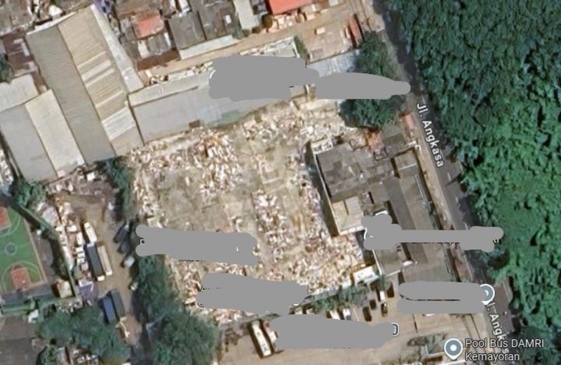 Kavling di lokasi strategis di jakarta pusat.