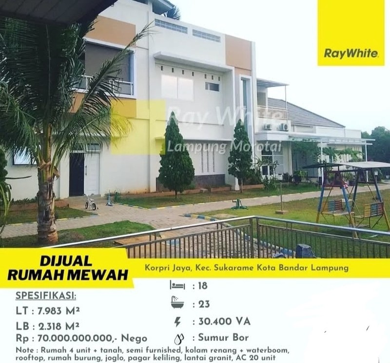 Dijual rumah mewah
