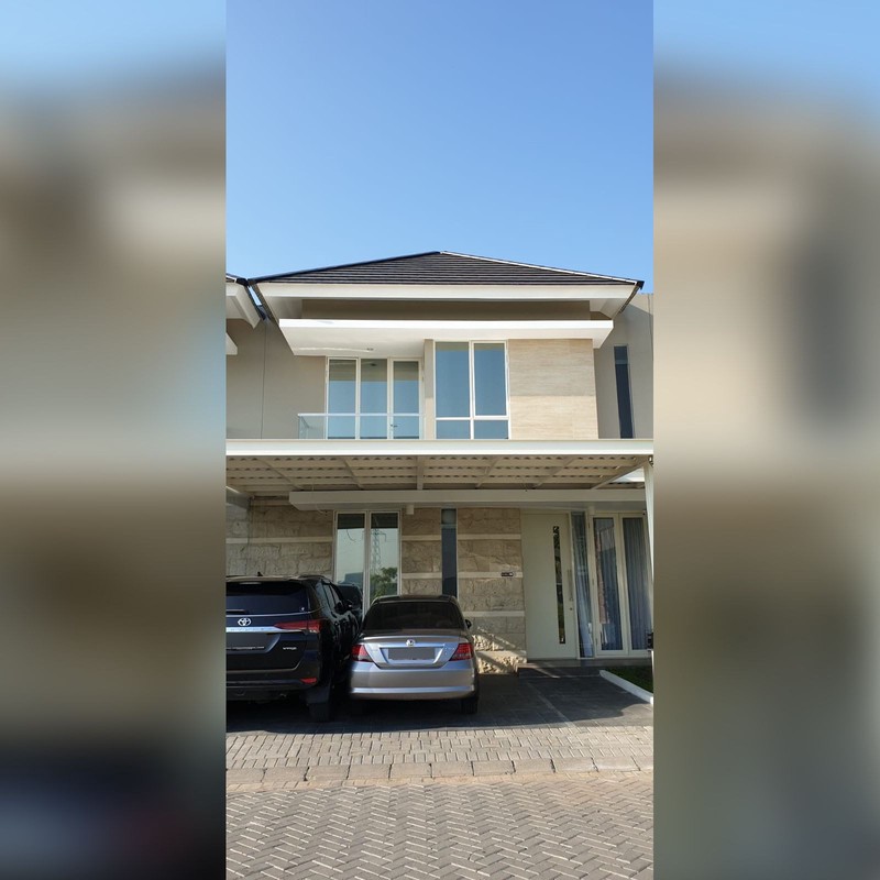 JUAL RUMAH FURNISH DI GREENLAKE ANEMONE SURABAYA BARAT