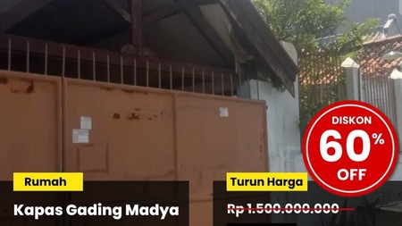 Dijual Rumah di Jalan Kapas Gading Madya Surabaya Timur