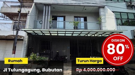 Dijual Rumah Murah di Jl Tulungagung Bubutan Surabaya Pusat