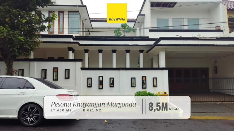  Dijual Rumah Mewah Furnished & Siap Huni di Kawasan Eksklusif Pesona Khayangan, Margonda