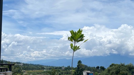 Dijual Cepat! Tanah View Gunung Salak - Pangrango  di Cisarua Puncak 