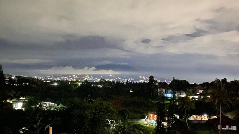 Dijual Cepat! Tanah View Gunung Salak - Pangrango  di Cisarua Puncak 
