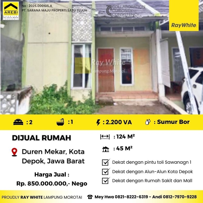 Rumah Jual Cepat Lokasi Depok