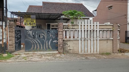 Rumah 185 m2 pinggir jalan p buton way halim bandar lampung