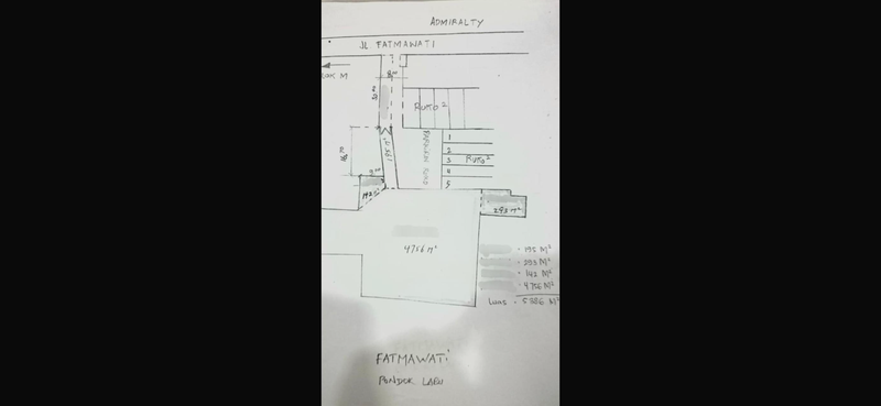 DIJUAL TANAH - CILANDAK 80M