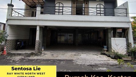 Dijual Rumah Kos - Kostan Darmo Permai - Sukomanunggal Surabaya Barat - Full Furnished- Parkiran Mobil Luas - Lokasi Dekat Pakuwon Mall, Hr. Muhammad, Pasar Modern Puncak Permai