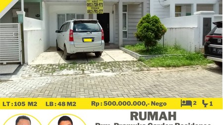 rumah murah jln pramuka rajabasa