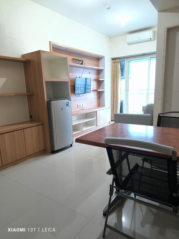 Dijual Apartemen Orchard Mansion Tipe 2 Bedroom Full Furnished Plus Elektronik - Lantai 1 ( Lantai Bawah ) - View Kota - Akses Pakuwon Mall
