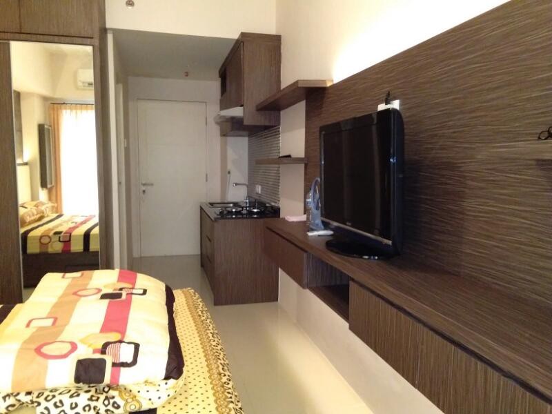Dijual Apartemen Orchard Mansion Tipe Studio Full Furnished Plus Elektronik - Lantai 1 ( Akses Swimming Pool ) - View Kota - Akses Pakuwon Mall