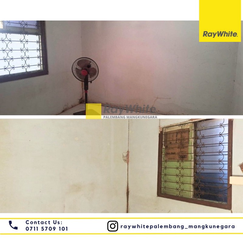 Disewakan Rumah di Jl. Sangkur Kel. 20 Ilir D II Kec. Kemuning, Kota Palembang