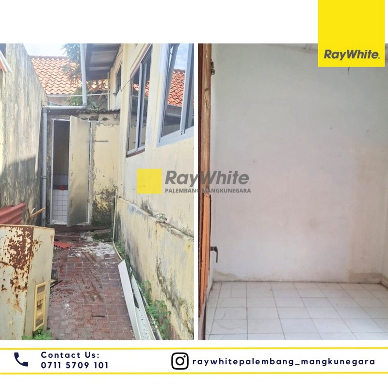 Disewakan Rumah di Jl. Sangkur Kel. 20 Ilir D II Kec. Kemuning, Kota Palembang