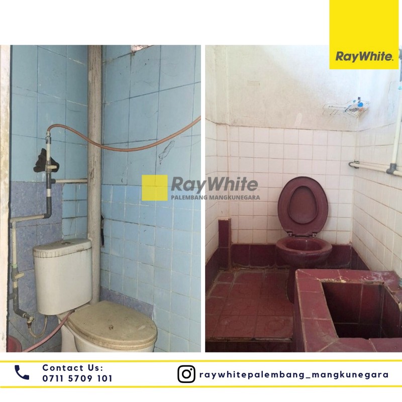 Disewakan Rumah di Jl. Sangkur Kel. 20 Ilir D II Kec. Kemuning, Kota Palembang